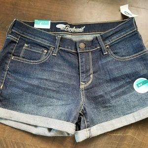 Old Navy Boyfriend Shorts Jeans Denim New